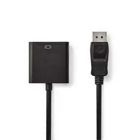 Nedis Adaptér DisplayPort (M) - DVI-D 24+1 (F) 0.20 m čierna 