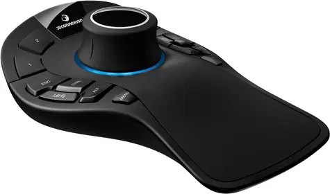 3Dconnexion SpaceMouse Pro / bezdrôtová optická myš / 2.4 GHz / 15 tlačidiel