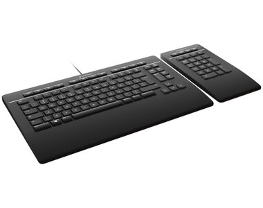 3Dconnexion Keyboard Pre Numpad čierna / CAD klávesnica / USB-A / US layout