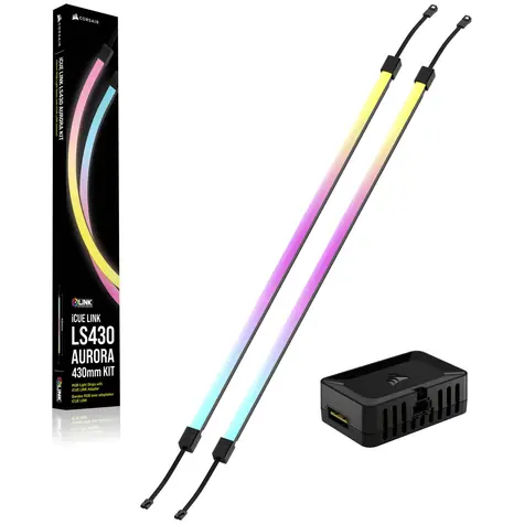 Corsair iCUE LINK L430 / RGB podsvietenie / Magnetické uchytenie / Kompatibilné s iCUE LINK / 430mm