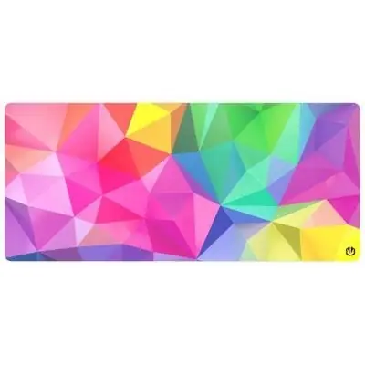 Endorfy Crystal XL dúhová / herná podložka pod myš / vodeodolná / 900 x 400 x 3 mm