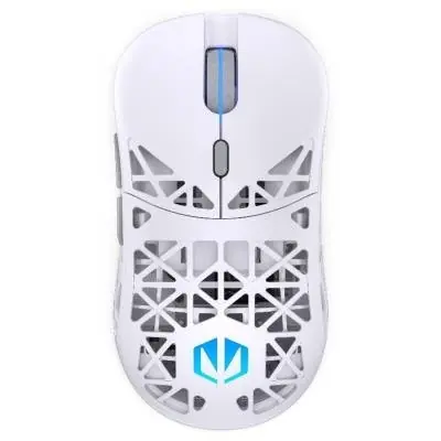 Endorfy LIV Wireless biela / Bezdrôtová myš / optická / 12000 dpi / 6 tlačidiel / ARGB / USB / 1.8m