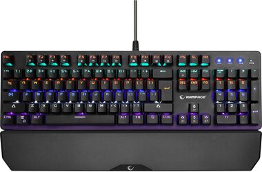 Rampage KB-R86 Umbra Kaicheng Red čierna / herná klávesnica / mechanická / Kaicheng Red / USB
