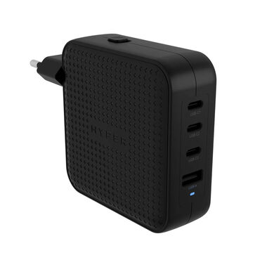Targus HyperJuice 100W čierna / nabíjačka do siete / 3x USB-C / 1x USB-A / QC 3.0 / PD 3.0