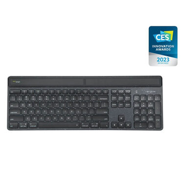 Targus AKB868FR EcoSmart čierna / Bezdrôtová klávesnica / Bluetooth 5.0 / antibakteriálna / FR