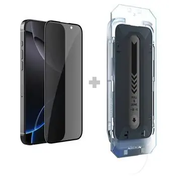 Nillkin Tvrdené Sklo 0.25mm Guardian 2.5D pre Apple iPhone 16 Pro Max Black (s aplikátorom)
