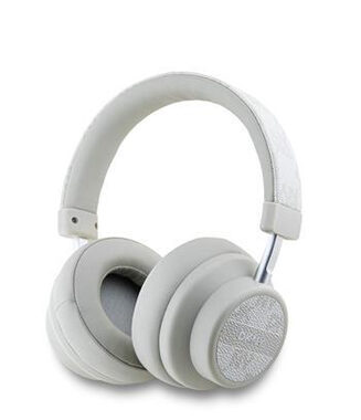 DKNY PU Leather Checkered Pattern Bezdrôtové Slúchadlá Pearl