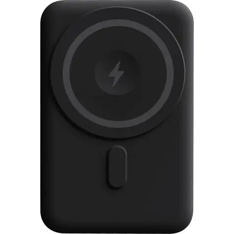YENKEE YPB 501 MagSafe PB 5000 BK SILIC čierna / bezdrôtová MagSafe nabíjačka / 5000 mAh / 15W / USB-C / stojanček