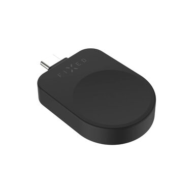 FIXED Nabíjací USB-C adaptér pre Samsung Galaxy Watch kompatibilný s Powerstation Uni čierny