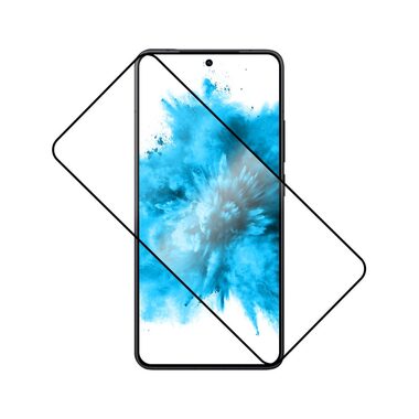 FIXED Ochranné tvrdené sklo Full-Cover pre POCO F7 Pre čierne
