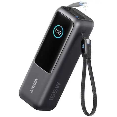 Anker Powerbank ZOLO 25.000mAh 165W sivá / 3x USB-C & 1x USB-A