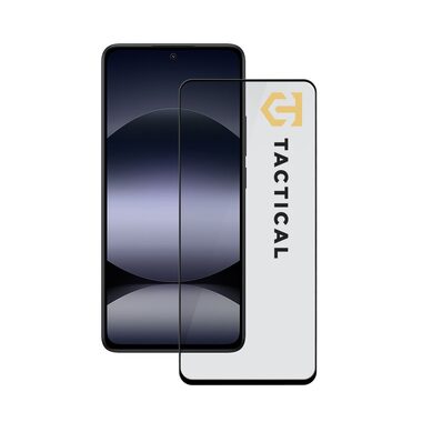 Rozbalené - Tactical Glass Shield 5D sklo pre XIAOMI Redmi Note 14 4G/5G/ POCO X7 Pro 5G Black / rozbalené