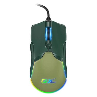 Genius GX GAMING Scorpion M700 zelená / Herná optická myš / 7200 DPI / 6 tlačidiel / RGB / USB