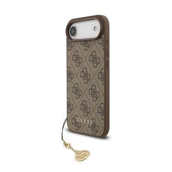 Guess 4G Charm Zadný Kryt pre iPhone 17 Air Tone on Tone Brown