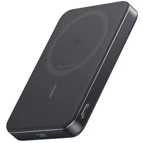 Anker MagGo 10000mAh čierna / Bezdrôtová powerbanka / 30W / 1x USB-C
