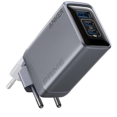 Anker Prime Nabíjačka do siete strieborná / 2xUSB-C / 1xUSB / 100W