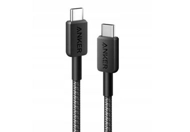 Anker 322 kábel čierny / USB-C - USB-C / 0.9m / 40W 