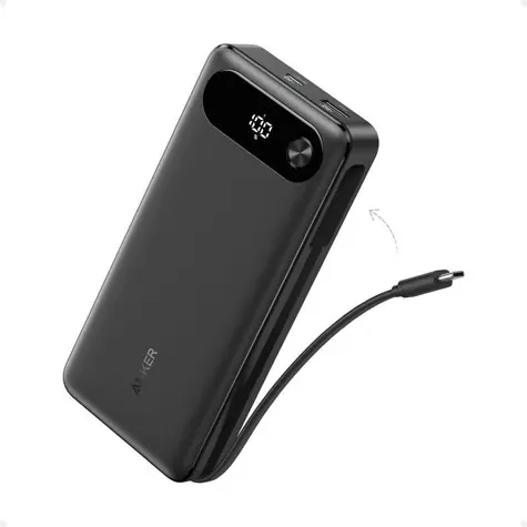 Anker 20000mAh Powerbanka čierna / 87W / 2x USB-C / 1x USB-A