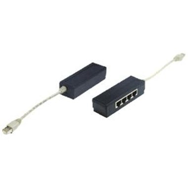 Rozbalené - DATACOM ISDN adaptér STP 1 na 4 porty / RJ45 / rozbalené