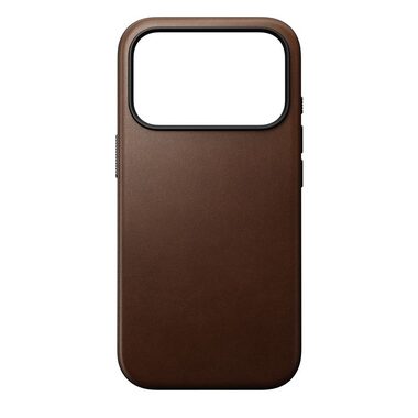 Nomad Modern Leather Case kožený kryt pre Apple iPhone 17 Pre hnedá