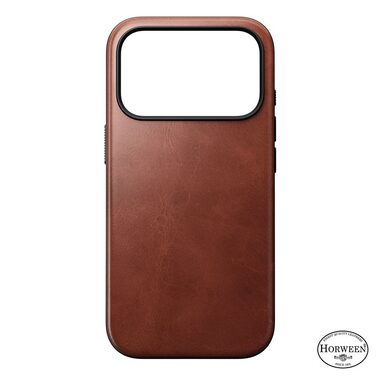 Nomad Modern Leather Case kožený kryt pre Apple iPhone 17 Pre olde Dublin (Horween)