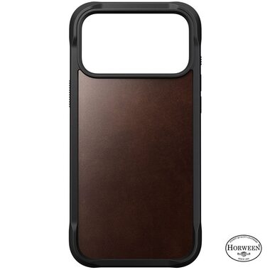 Nomad Rugged Leather Case púzdro pre Apple iPhone 17 Pre Max rustic brown (Horween) 