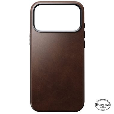 Nomad Traditional Leather Case púzdro pre Apple iPhone 17 Pro Max rustic brown (Horween)