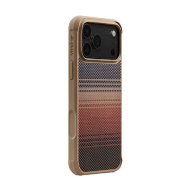 Pitaka Military-Grade Protective Case zadný kryt pre Apple iPhone 17 Pre Sunset