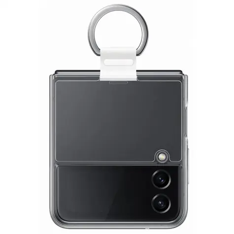 Samsung Z Flip 4 transparent/transparent Clear Cover Ring Body Parts