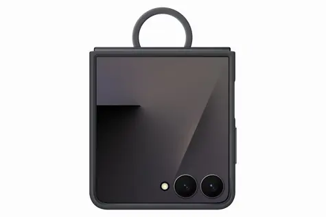 Samsung Silikónový kryt s držiakom na prst Flip7 Black