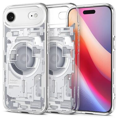 Spigen Ultra Hybrid MagSafe ochranný kryt pre Apple iPhone Air zero one white 