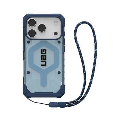 UAG Pathfinder Clear Magsafe zadný kryt pre Apple iPhone 17 Pre modrá
