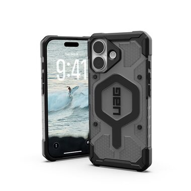 UAG Pathfinder Clear Magsafe zadný kryt pre Apple iPhone 17 šedo-čierna