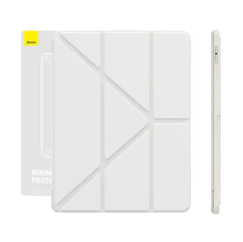 Rozbalené - Baseus P40112502211-01 Minimalist Puzdro pre Apple iPad Air 10.9" biela / rozbalené