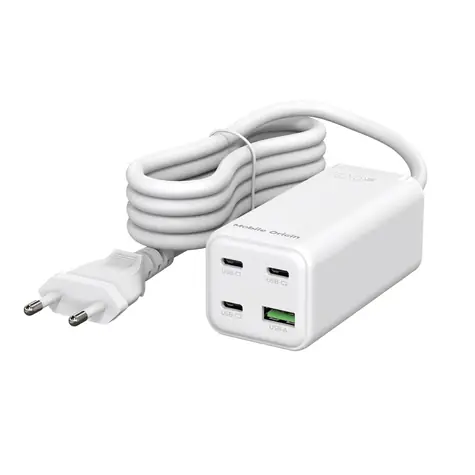Mobile Origin GaN 100W Compact MultiHub / Nabíjačka / 3x USB-C + USB-A