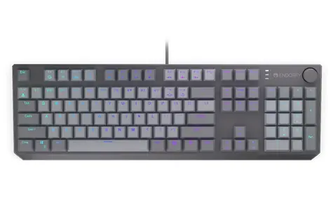 Endorfy Thock V2 US šedá / Herná klávesnica / Drôtová / Endorfy Red / USB / US layout / 104 kláves