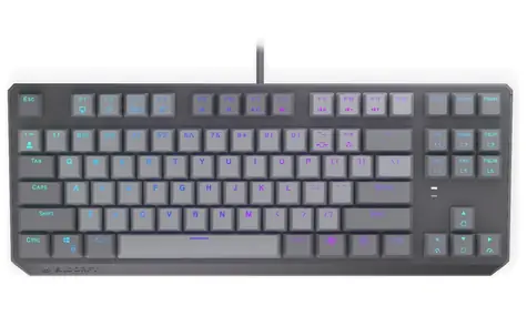 Endorfy Thock V2 TKL US sivá / Herná klávesnica / Drôtová / Endorfy Red / USB / US layout / 87 kláves