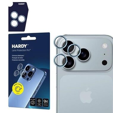 3mk HARDY Lens Protection Pre sklá na fotoaparát pre Apple iPhone 17 Pro /17 Pro Max Ocean Blue