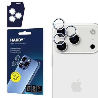 3mk HARDY Lens Protection Pre sklá na fotoaparát pre Apple iPhone 17 Pro /17 Pro Max Silver