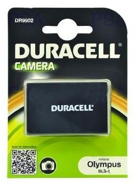 Rozbalené - Duracell Batéria - DR9902 pre Olympus BLS-1 / čierna / 1050 mAh / 7.4V / rozbalené