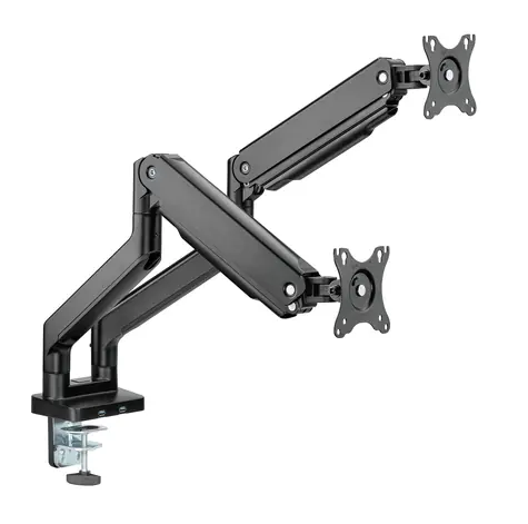 Brateck LDT60-C024 / Držiak monitora / dve ramená / nosnosť 16 kg / VESA 75 & 100