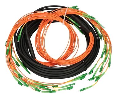 Extralink LC/ APC-LC/ APC multipatchcord SM 24F 25M, kaskáda 90 cm