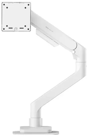 BenQ BSH02 ergonomické rameno na monitor biela / 17-45" / nosnosť 20 kg / VESA 75x75 - 100x100 / na hranu stola