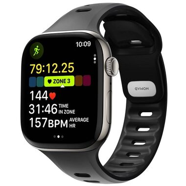 Nomad Tempo Band remienok pre Apple Watch 45mm/46mm čierna