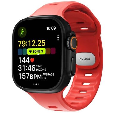 Nomad Tempo Band remienok pre Apple Watch 49mm/Ultra červená