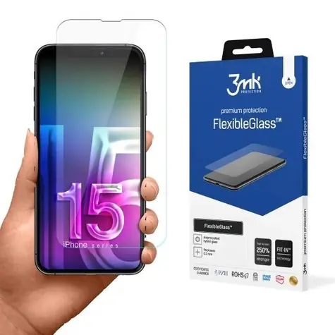 3mk FlexibleGlass ochranné sklo pre Apple iPhone 15 Pro Max