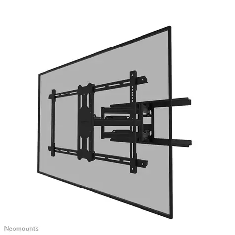 Neomounts WL40S-850BL18 čierna / držiak displeja na stenu / 43-86" / otočný / VESA 100x100 - 800x400 / nosnosť 60 kg