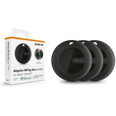 Aligator MiTag Duo - lokátor pre Apple a Android / Výhodná sada 3 ks