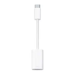 Aligator Adaptér Lightning - USB C biely pre nabíjačky a dátové káble