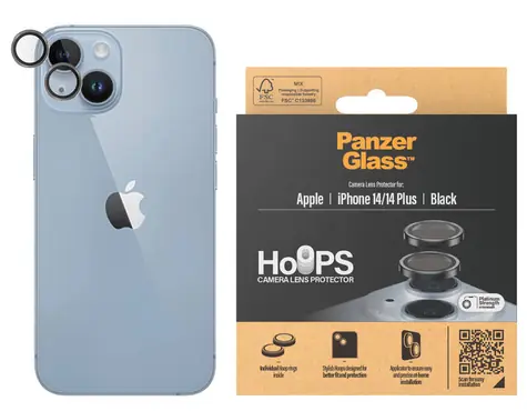 PanzerGlass HoOps Apple iPhone 14/14 PLUS ochranné krúžky pre šošovky fotoaparátu